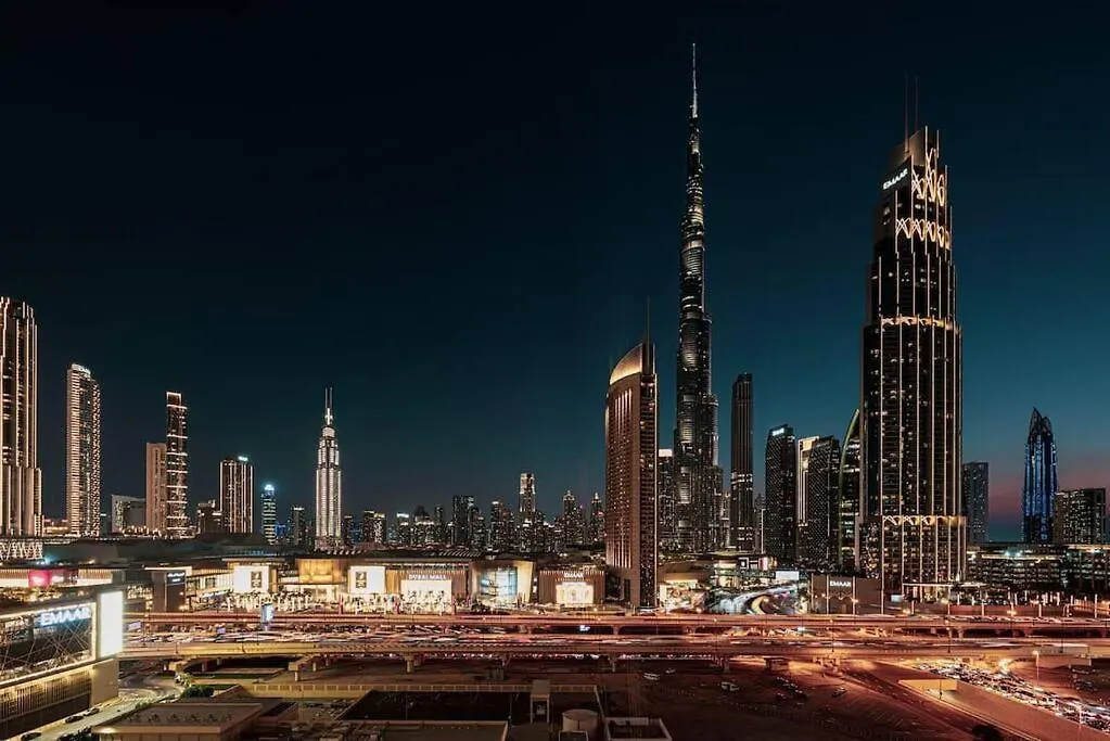Apartmán Burj Khalifa & Fountain View In Downtown - Opposite To Dubai Mall - Super High Floor - Big Balcony Setup