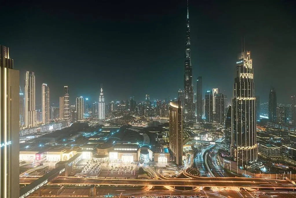 Burj Khalifa & Fountain View In Downtown - Opposite To Dubai Mall - Super High Floor - Big Balcony Setup Spojené arabské emiráty