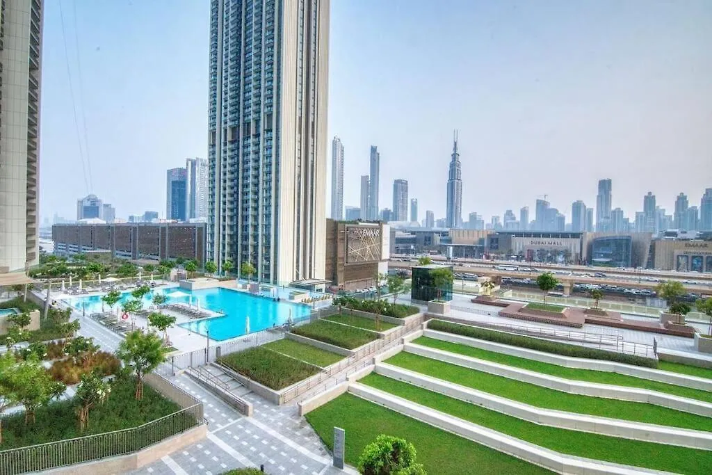 Burj Khalifa & Fountain View In Downtown - Opposite To Dubai Mall - Super High Floor - Big Balcony Setup 0*,  Spojené arabské emiráty